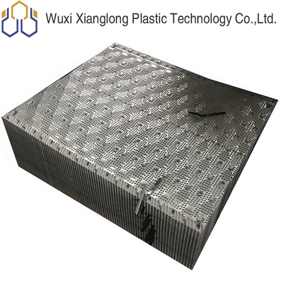 Médias 850mm de remplacement de remplisseur de tour de refroidissement de feuille de PVC de nid d'abeilles 1000mm