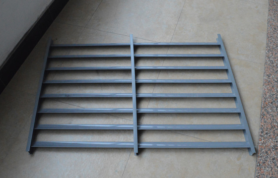 Auvents d'air de PVC dans la preuve externe de pluie de mur de gril central de tour de refroidissement